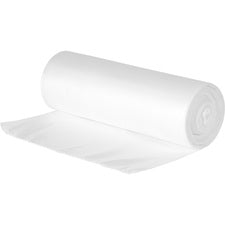 Genuine Joe Heavy-duty Trash Can Liners 55 gal Capacity - 58" Length x 39" Width x 2.50 mil (63 Micron) Thickness - Clear - Waste Disposal, Debris, Office Waste, Food Waste - 50 / Carton