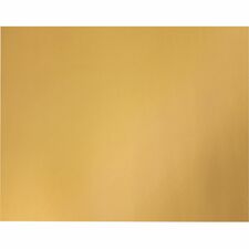 UCreate Metallic Poster Board Classroom, Poster, Mounting, Project - Yellow - 25 / Carton