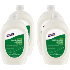 Genuine Joe Lotion Soap 1.56 quart - Bottle Dispenser - Hand, Skin - White - Anti-irritant - 4 / Carton