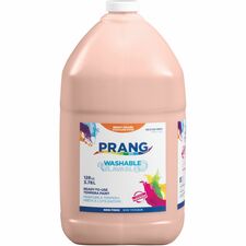Prang Washable Tempera Paint 1 Color(s) - Peach - 1 gal - Washable - 1 Each