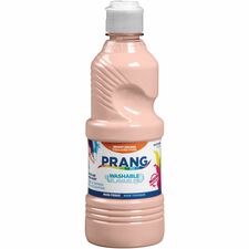 Prang Washable Tempera Paint 1 Color(s) - Peach - 16 fl oz - Washable - 1 Each