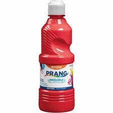 Prang Washable Tempera Paint 1 Color(s) - Red - 16 fl oz - Washable - 1 Each