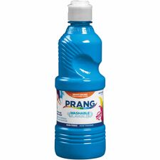 Prang Washable Tempera Paint 1 Color(s) - Turquoise Blue - 16 fl oz - Washable - 1 Each