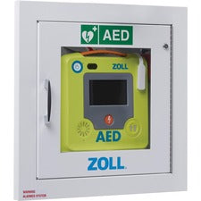 ZOLL Medical AED 3 Recessed Wall Cabinet 14" Width x 1.5" Depth x 14" Height - Wall Mountable, Recessed - Green