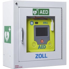 ZOLL Medical AED 3 Surface-mounted Wall Cabinet 17.5" Width x 7" Depth x 17.5" Height - Wall Mountable - Green