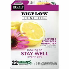 Bigelow&reg; Tea Herbal Tea K-Cup Herbal Tea - 22 K-Cup - 22 / Pack
