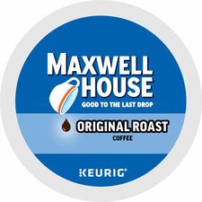 Maxwell House K-Cup Original Roast Coffee Compatible with Keurig Brewer - Medium - K-Cup - 24 / Box