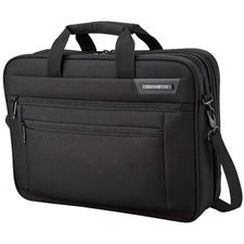 Samsonite Classic Business 2.0 Carrying Case (Briefcase) for 17" Notebook - Black Handle, Carrying Strap, Shoulder Strap - 12.5" Height x 17.5" Width x 4.5" Depth - 1 Each