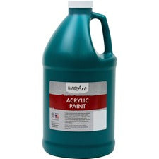 Handy Art Acrylic Paint Phthalo Green - 2 quart - Washable - 1 Each