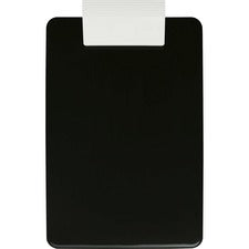 Saunders Antimicrobial Clipboard 8 1/2" x 11" Sheet Size - Black, White - 1 Each