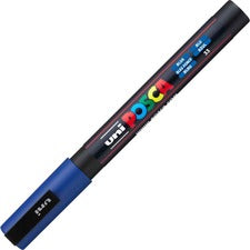 uniball&#8482; Posca PC-3M Paint Markers Fine Marker Point - Blue Ink - Water Based, Pigment-based - 6 / Pack