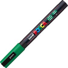 uniball&#8482; Posca PC-3M Paint Markers Fine Marker Point - Green Ink - Water Based, Pigment-based - 6 / Pack