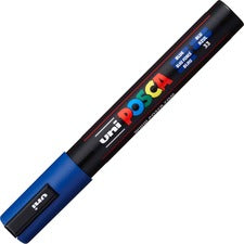 uniball&#8482; Posca PC-5M Paint Markers Medium Marker Point - Blue Ink - Water Based, Pigment-based - 6 / Pack