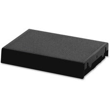 Printy 5-In-1 Date Stamp Replacement Pad Black, Red Ink - Plastic - 1 Each
