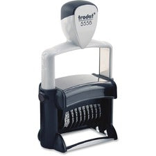 Trodat Professional Numberer Number Stamp - Black - Recycled - 1 Each