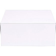 SCT Standard Bakery Boxes External Dimensions: 9" Width x 4" Depth x 9" Height - Standard Duty - Paperboard - White - For Storage, Transportation, Bakery - 200 / Carton