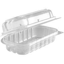 SEPG MicroRaves HD632 Hinged Container Storing - Clear - Polypropylene Body - 540 / Carton
