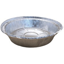 SEPG Banyan Aluminum Foil 7" Round Pans Serving, Food, Transporting, Storing - 7" Diameter - Silver - Aluminum Body - Round - 500 / Carton
