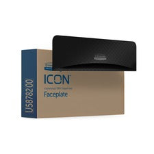 Kimberly-Clark Professional ICON Standard Roll Horizontal Toilet Paper Dispenser Faceplate 3.6" x 12" x 1.5"