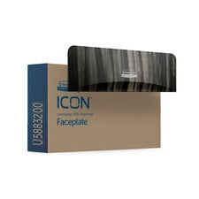 Kimberly-Clark Professional ICON Standard Roll Horizontal Toilet Paper Dispenser Faceplate 3.6" x 12" x 1.5"