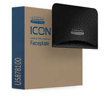 Kimberly-Clark Professional ICON Standard Roll Vertical Toilet Paper Dispenser Faceplate 4.3" x 6" x 1.5"