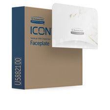 Kimberly-Clark Professional ICON Standard Roll Vertical Toilet Paper Dispenser Faceplate 4.3" x 6" x 1.5"