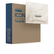 Kimberly-Clark Professional ICON Standard Roll Vertical Toilet Paper Dispenser Faceplate 4.3" x 6" x 1.5"