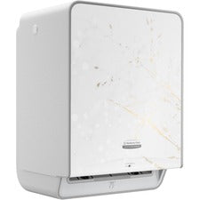 Kimberly-Clark Professional ICON Auto Roll Towel Dispenser Touchless Dispenser - 16.5" Height x 12.4" Width x 10.2" Depth - Cherry Blossom - Automatic, Hinged, Jam-free, Key Lock, Push Button, Long Lasting - 1 Each