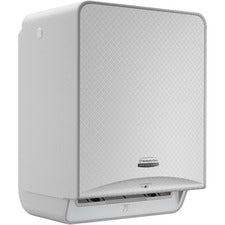 Kimberly-Clark Professional ICON Auto Roll Towel Dispenser Touchless Dispenser - 16.5" Height x 12.4" Width x 10.2" Depth - Silver Mosaic - Automatic, Hinged, Jam-free, Key Lock, Push Button, Long Lasting - 1 Each