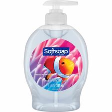 Softsoap Aquarium Hand Soap Fresh Scent Scent - 7.50 fl oz - Soil Remover, Bacteria Remover, Dirt Remover, Kill Germs - Hand, Skin - Moisturizing - Antibacterial - Clear - Rich Lather, Recyclable, Paraben-free, Phthalate-free, pH Balanced, Biodegradable -