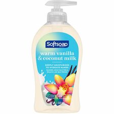 Softsoap Warm Vanilla Hand Soap Warm Vanilla & Coconut Milk Scent - 11.25 fl oz - Pump Bottle Dispenser - Bacteria Remover, Dirt Remover - Hand, Skin - Moisturizing - White - Refillable, Recyclable, Paraben-free, Phthalate-free, Biodegradable - 1 Each