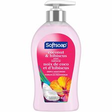 Softsoap Coconut Hand Soap Coconut & Hibiscus Scent - 11.25 fl oz - Pump Bottle Dispenser - Bacteria Remover, Dirt Remover - Hand, Skin - Moisturizing - Refillable, Recyclable, Paraben-free, Phthalate-free, Biodegradable - 1 Each