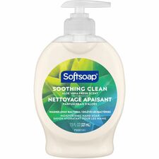 Softsoap Soothing Liquid Hand Soap Pump Aloe Vera Scent - 7.50 fl oz - Pump Bottle Dispenser - Bacteria Remover, Dirt Remover - Hand, Skin - Moisturizing - Pearl - Rich Lather, Recyclable, Paraben-free, Phthalate-free, pH Balanced, Biodegradable - 1 Each