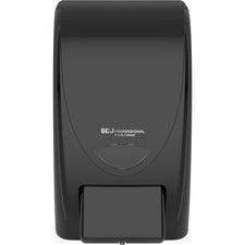 SC Johnson Proline Curve Manual Dispenser Manual - 2.11 quart Capacity - Anti-bacterial, Wear Resistant, Durable, Push Button, Hygienic, Locking Mechanism, Wall Mountable - Black - 1 Each