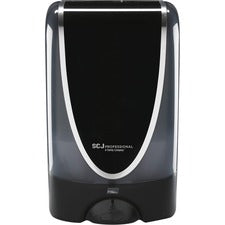 SC Johnson TouchFREE Ultra Dispenser Automatic - 1.27 quart Capacity - Support 4 x D Battery - Compact, Touch-free, Locking Mechanism, Wear Resistant, Tear Resistant, Wall Mountable - Black - 1 Each
