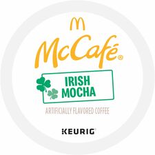 McCaf&eacute;&reg; K-Cup Irish Mocha Compatible with K-Cup Brewer - Light - K-Cup - Irish Mocha - 24 / Box