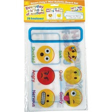 Ashley Smart Poly Emotions Icon Mini Set Skill Learning: Interactive Learning, Emotion, Educational - 35 Pieces - 1 Each
