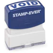 Trodat Pre-inked VOID Stamp Text Stamp - VOID - 1.69" Impression Width x 0.56" Impression Length - 50000 Impression(s) - Blue - 1 Each - TAA Compliant