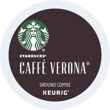 Starbucks&reg; K-Cup Caffe Verona Coffee Compatible with Keurig Brewer - K-Cup - Caffe Verona - 24/Box - 4 / Carton