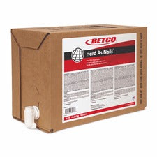 Betco Hard As Nails Floor Finish 640 fl oz (20 quart) - Mild Scent - Self-Leveling, Self-sealing, Durable, Dirt Resistant, Non-scuffing, Styrene-free, Marking Resistant, Powder Resistant, Non-scratching, Long Lasting - White - 1 Each