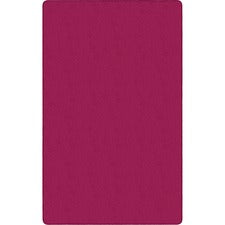 Flagship Carpets Americolors Solid Color Rug Floor Rug - Traditional - 15 ft Length x 12 ft Width - Rectangle - Cranberry - Nylon, Yarn