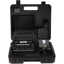 P-touch P-touch Connected Label Maker with Case PTD460BTVP Thermal Transfer - 1.18 in/s Mono - 16 Fonts - 7 Font Size - 13 Text Style - 180 dpi - Label, Tape - 0.14" , 0.24" , 0.35" , 0.47" , 0.71" - LCD Screen - Battery, Power Adapter - 6 Batteries Suppo