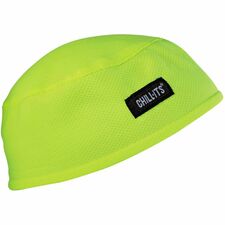 Ergodyne 6630 High-Performance Skull Cap Fabric - Lime