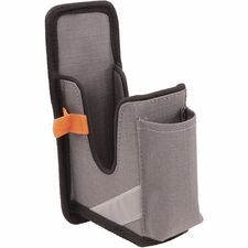 Ergodyne Squids 5541 Carrying Case Rugged (Holster) Bar Code Scanner, Mobile Computer, Pen - Gray Drop Resistant, Abrasion Resistant - Polyester, Ripstop Body - Holster, Belt Clip - 7.3" Height x 2.6" Width x 4.3" Depth - Small Size - 1 Each