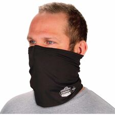 Ergodyne 6489 2-Layer Cooling Multi-Band Large (L)/Extra Large (XL) Size - Polyester, MicroFiber, Spandex - Black