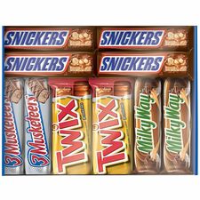 Mars Chocolate Variety Mix Chocolate, Almond - Individually Wrapped - 3.44 lb - 30 / Carton