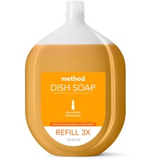Method Dish Soap Refill 54 fl oz (1.7 quart) - Clementine Scent - Orange - 1 Each