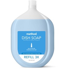 Method Dish Soap Refill 54 fl oz (1.7 quart) - Sea Mineral Scent - Blue - 1 Each
