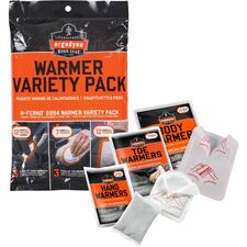Ergodyne N-Ferno 6994 Warming Variety Pack White - 1 Each