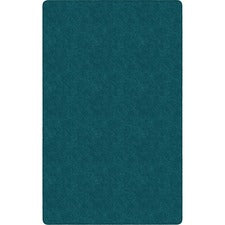 Flagship Carpets Amerisoft Solid Color Rug 15 ft Length x 12 ft Width - Rectangle - Marine Blue - Nylon, Polyester